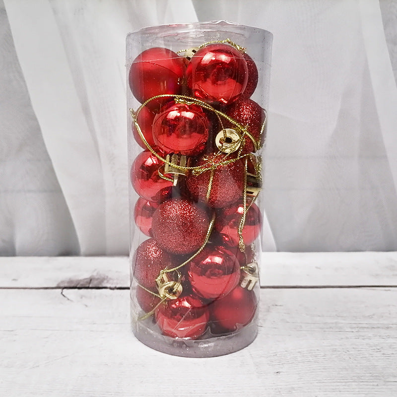 Weihnachtskugel - glänzend und matt