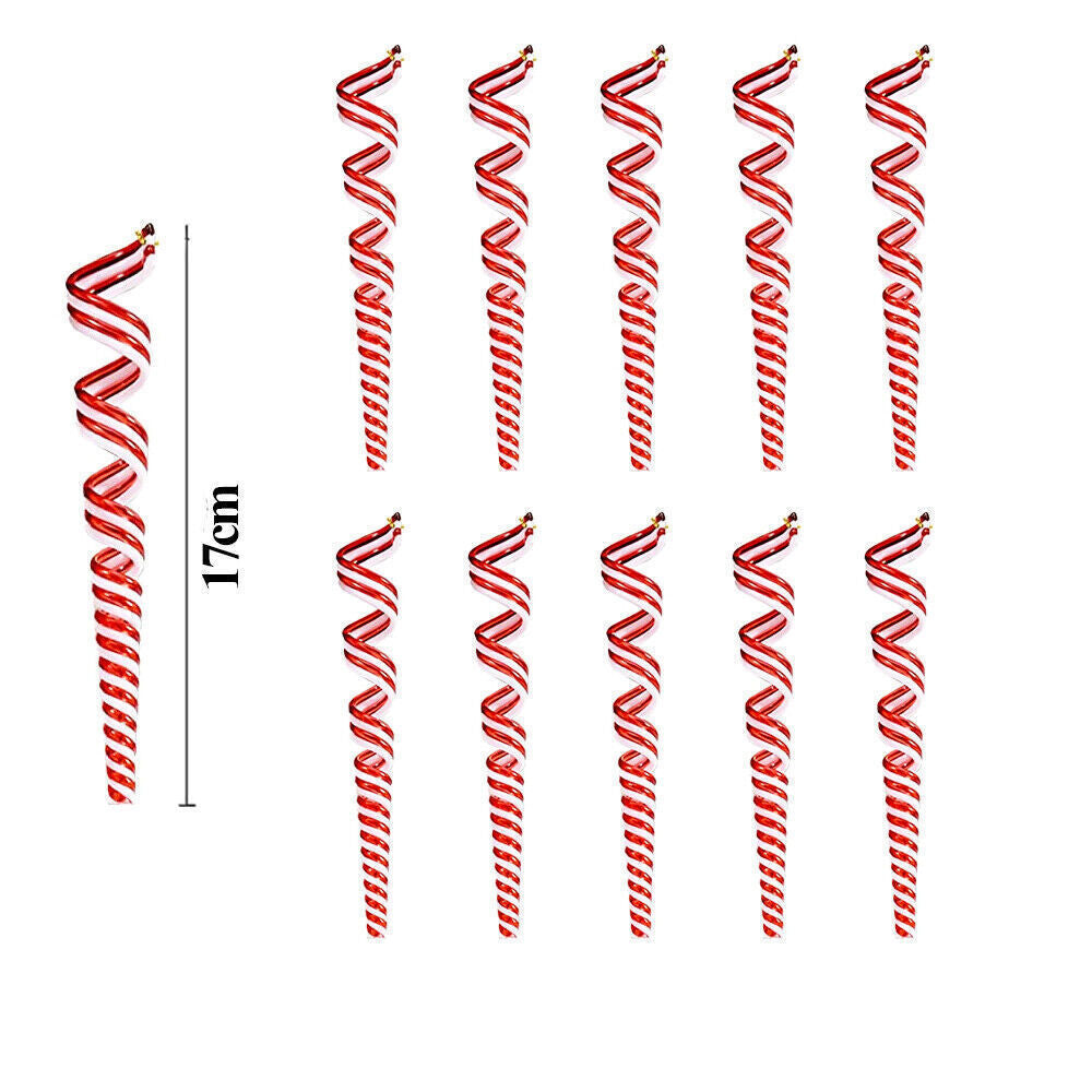 Weihnachtsbaumschmuck-Anhänger - Zuckerstangen