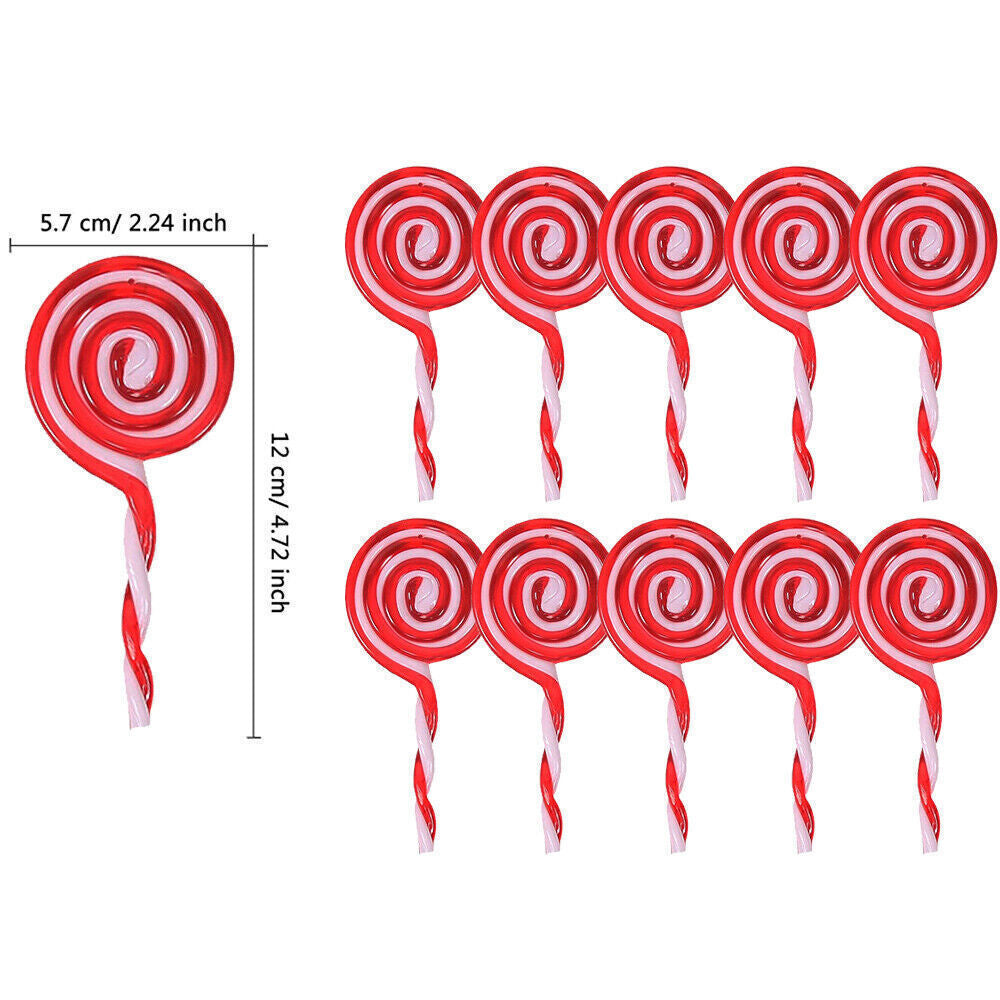 Weihnachtsbaumschmuck-Anhänger - Zuckerstangen