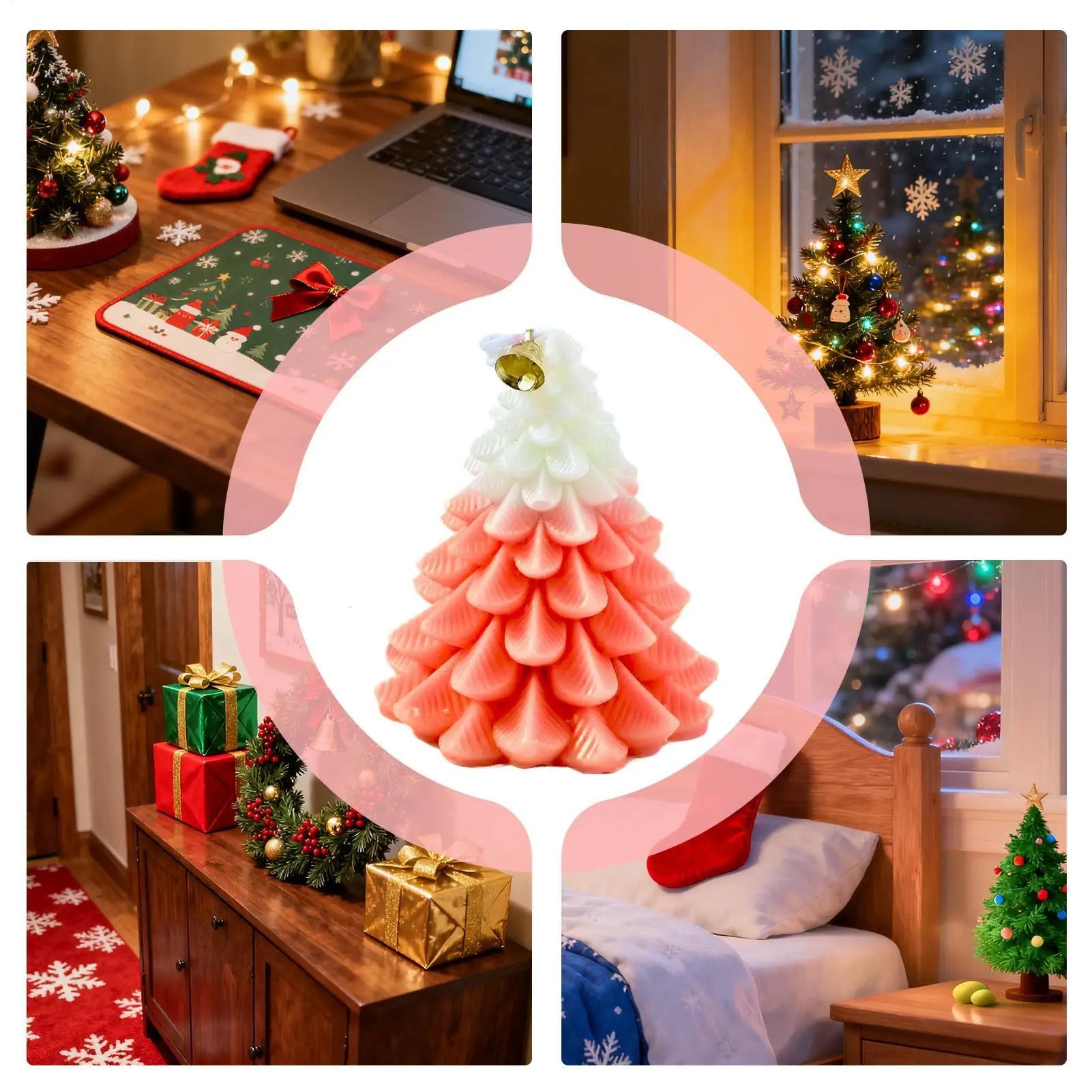 Aromatherapie-Weihnachtsbaumkerze